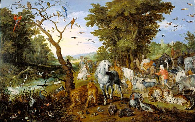 Jan Brueghel The Elder The Entry of the Animals Into Noah Ark